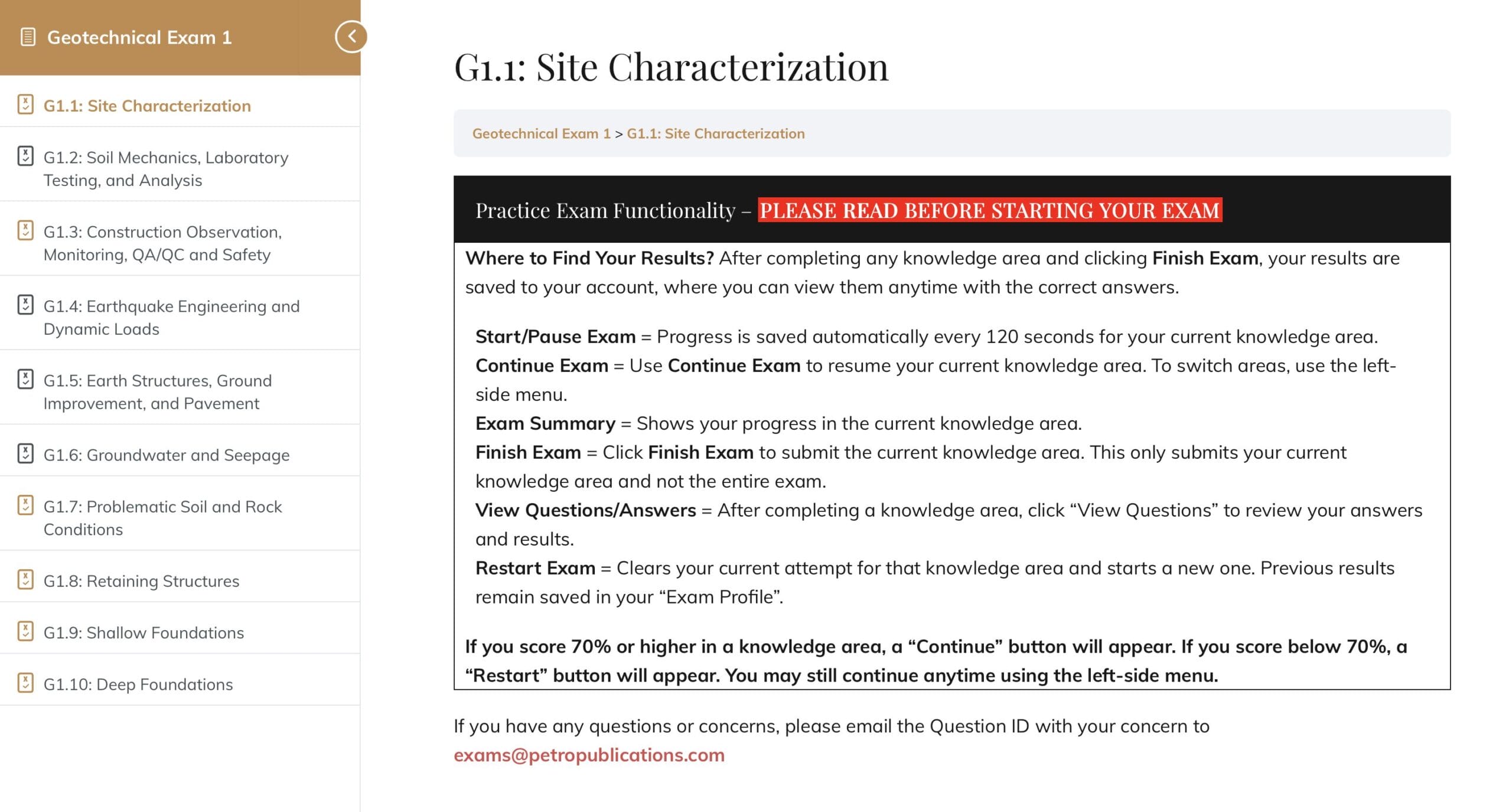 Geotechnical Civil PE Practice Exam (2-Week Access) - Image 2