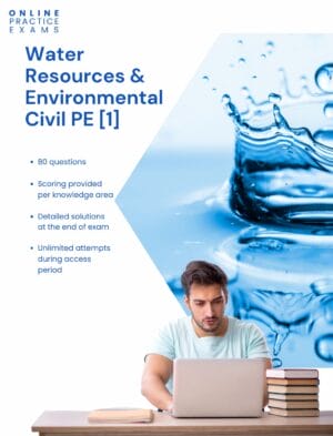 Water Resources PE Practice Exam 1