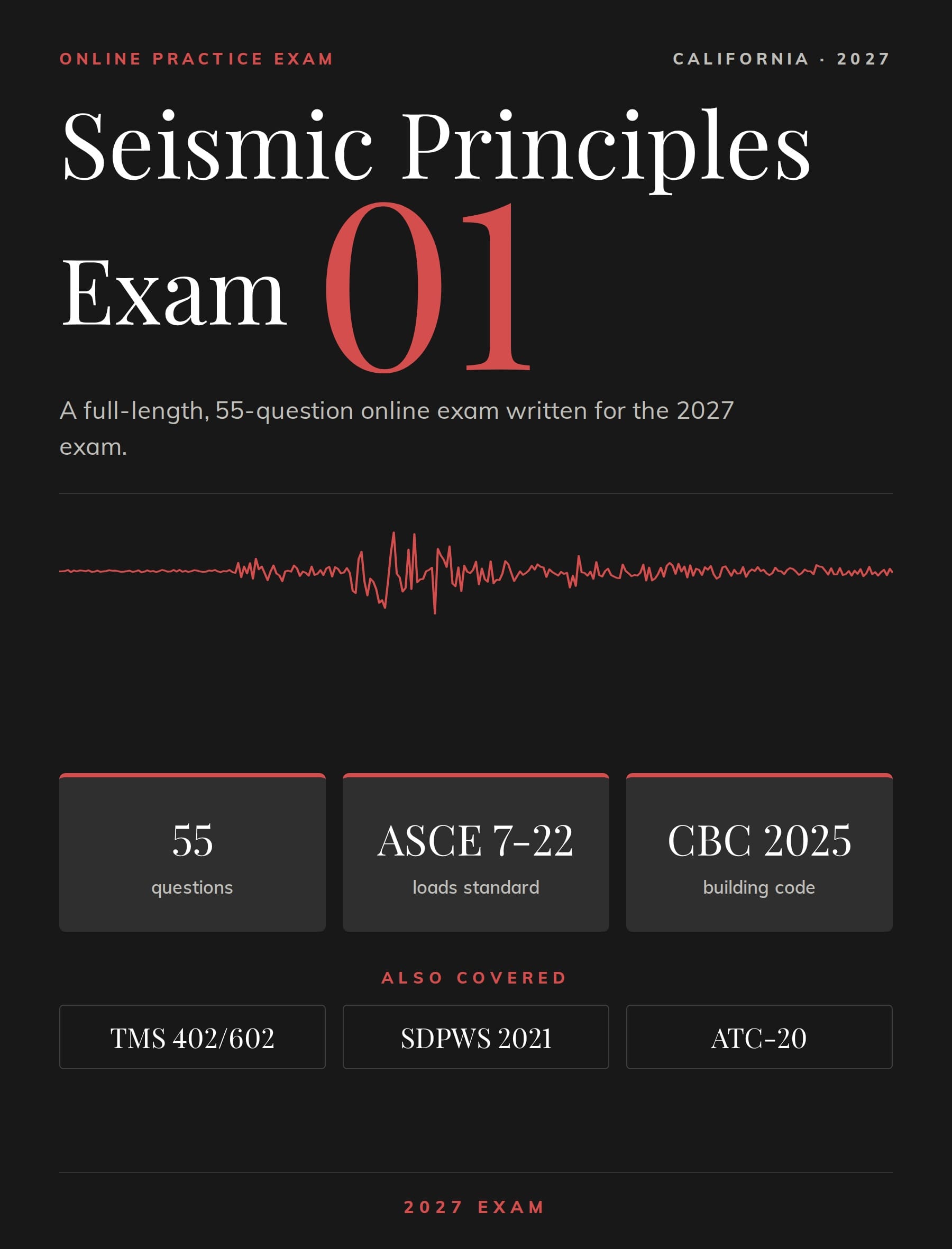 Seismic Principles Exam 1